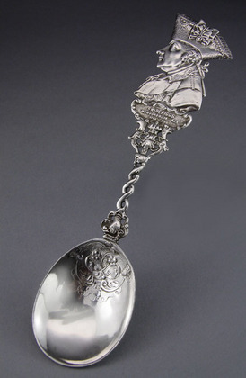 Hanau Silver Frederick the Great Commemorative Spoon